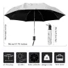 Fully automatic umbrella with 3D floral print - UV protectionOutdoor & Kamperen