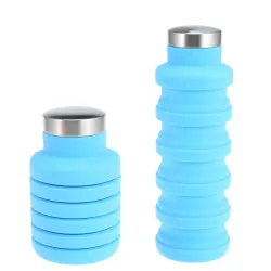 500ML portable silicone water bottleSurvival gereedschap