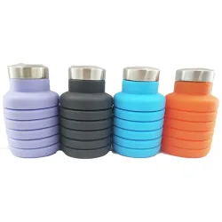 500ML portable silicone water bottleSurvival gereedschap