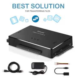 SATA to USB IDE adapter - USB 3.0 - Sata 2.5 3.5 hard disk drive HDD converterHarde schijven