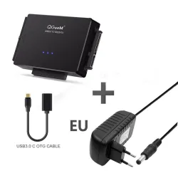 SATA to USB IDE adapter - USB 3.0 - Sata 2.5 3.5 hard disk drive HDD converterHarde schijven