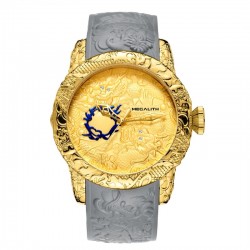 Luxury waterproof watch with dragon sculptureWatches