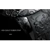 Luxury waterproof quartz watch with dragon sculptureHorloges