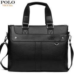 Polo - classic leather wide bagBags