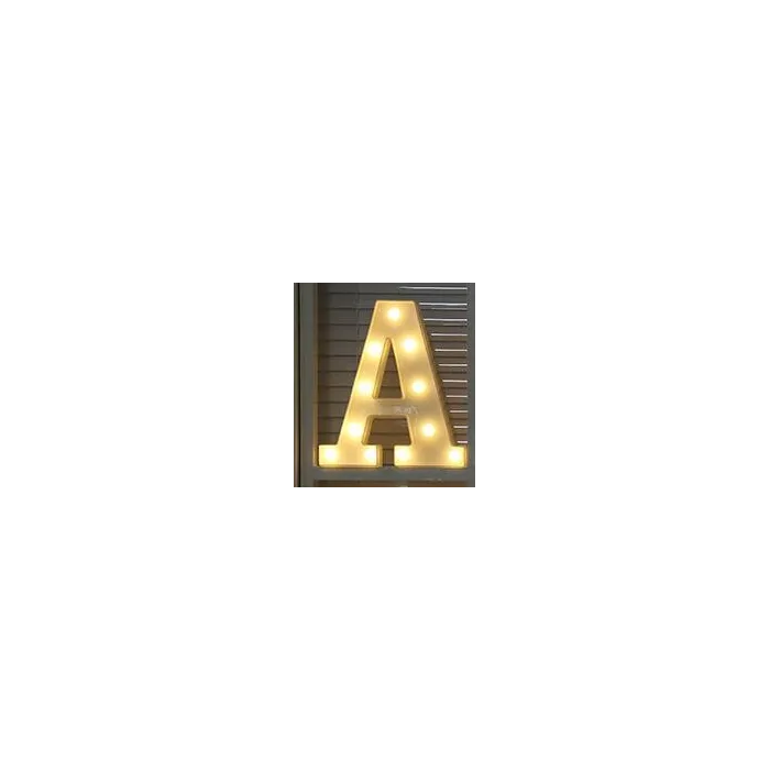 Lichtgevende letters en cijfers - LED-nachtlampje - alfabetWandlampen