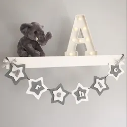 Lichtgevende letters en cijfers - LED-nachtlampje - alfabetWandlampen