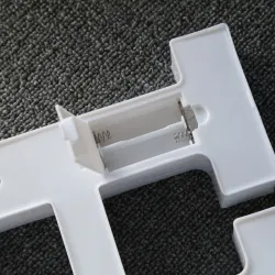 Lichtgevende letters en cijfers - LED-nachtlampje - alfabetWandlampen