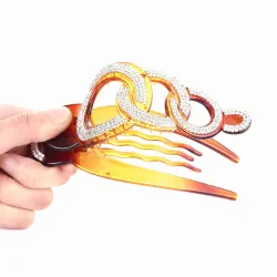 Elegante haarspeld met kristallenHaarspelden
