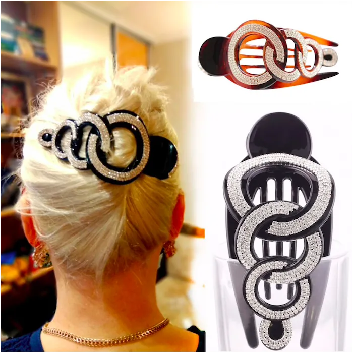 Elegante haarspeld met kristallenHaarspelden