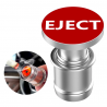 12V EJECT & FIRE MISSILE - drukknop auto-aanstekerSigarettenaansteker