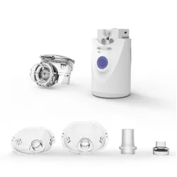 Portable ultrasonic nebulizer - mini handheld inhaler - air humidifier - atomizer - setLuchtbevochtigers