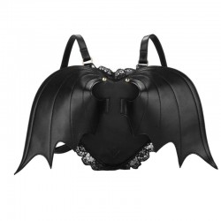 Punk & gothic style - backpack with bat wingsBackpacks