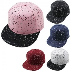 Gestippelde baseballpet snapback - unisexHoeden & Petten