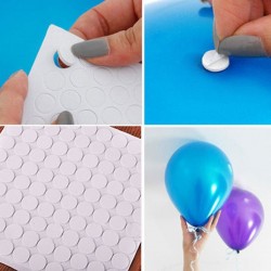 Balloons attachment glue dot - double-sided stickers 100 piecesDecoratie