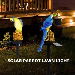 Solar powered LED parrot - garden lightSolar verlichting