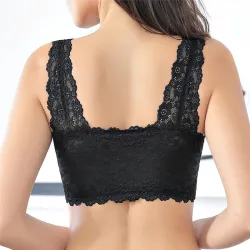 Push up bra with front zipper - seamlessLingerie