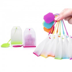 Silicone bags - strainer - tea infuserTheefilters