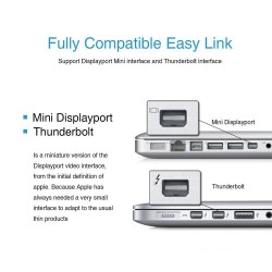 Mini displayport DP to HDMI adapter - cable for Apple Macbook Pro AirKabels