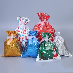 Christmas gift bags with drawstrings 32 * 24 cm 50 piecesKerstmis