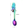 Decorative stainless steel teaspoons for tea & coffee & dessertsBestek