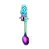 Decorative stainless steel teaspoons for tea & coffee & dessertsBestek