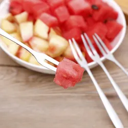 Roestvrijstalen gebaksvorkjes - vork voor desserts & voorgerechten 10/20 stuksBestek