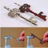 Key shaped bottle opener with keyringBar supply