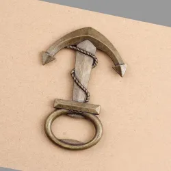 Anchor shaped bottle opener - alloy keychainBar producten