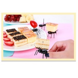 Miervormige vorken voor fruit & snacks - desserts 12 stuksBar producten