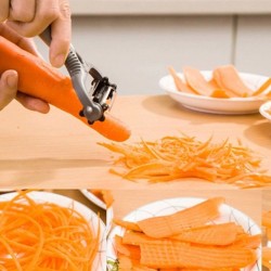 Multifunctional 360 degree rotary kitchen tool - peeler for vegetables & fruits - grater - slicerKeukenmessen