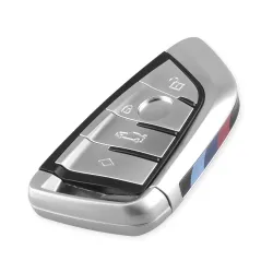 Key shell cover - case for BMW X5 F15 X6 F16 G30 7 Series G11 X1 F48 F39 - 4 buttonsSleutels
