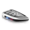 Key shell cover - case for BMW X5 F15 X6 F16 G30 7 Series G11 X1 F48 F39 - 4 buttonsKeys