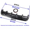 Car universal spoiler chassis fin - rear bumperStyling onderdelen
