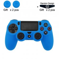 Playstation PS4 Pro Slim - protective skin for controller & 2 thumb stick grips capsAccessoires