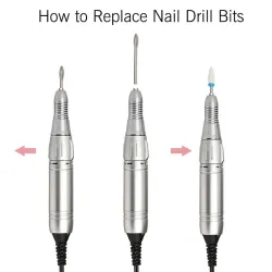 35000 RPM nail drill pen for manicure & pedicureNagelfrees / Nagelboor