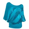Shiny sequin shirt - short sleeve topBlouses & overhemden