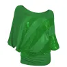 Shiny sequin shirt - short sleeve topBlouses & overhemden
