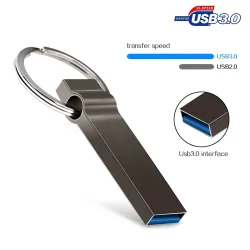 USB 3 - 4 GB 8 GB 16 GB 32 GB 64 GB 128 GB 256 GB 512 GB - geheugen stick - hoge snelheid - pendrive met sleutelhangerGeheuge...