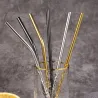 Reusable - stainless steel drinking straws - set with bagBar producten