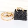 Crystal black handbag - keychainSleutelhangers