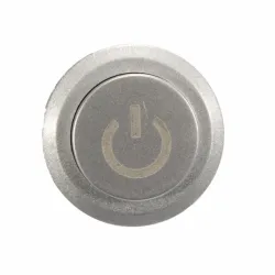 12V 22mm LED momentary push button switch - waterproof - car engine start - metalSwitches