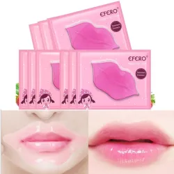 Kristal collageen lipmasker - hydraterende - anti-rimpelpleistersLippenstiften