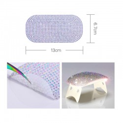 3D shiny sticker for 6W/24W UV nail dryer lamp - self-adhesiveNail stickers