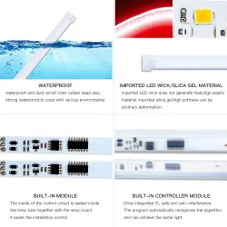 DRL car turn lights - flexible LED strip - waterproof 2 piecesLED strips