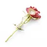 Elegant brooch with a red roseBroches