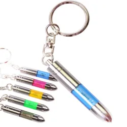 Anti-static metal keychain - built-in LEDKeyrings