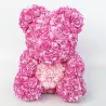 Rose bear - bear made from infinity roses with a heart - 25cm - 35cmValentine's day
