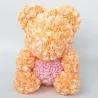 Rose bear - bear made from infinity roses with a heart - 25cm - 35cmValentine's day