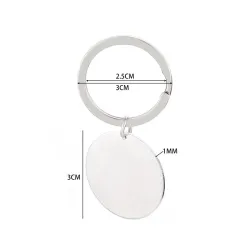 You're My Favorite Asshole - round keychainSleutelhangers