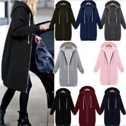 Casual BTS hoodie zipper long and coat - sweatshirt - jacket- women plus size 5XLJassen